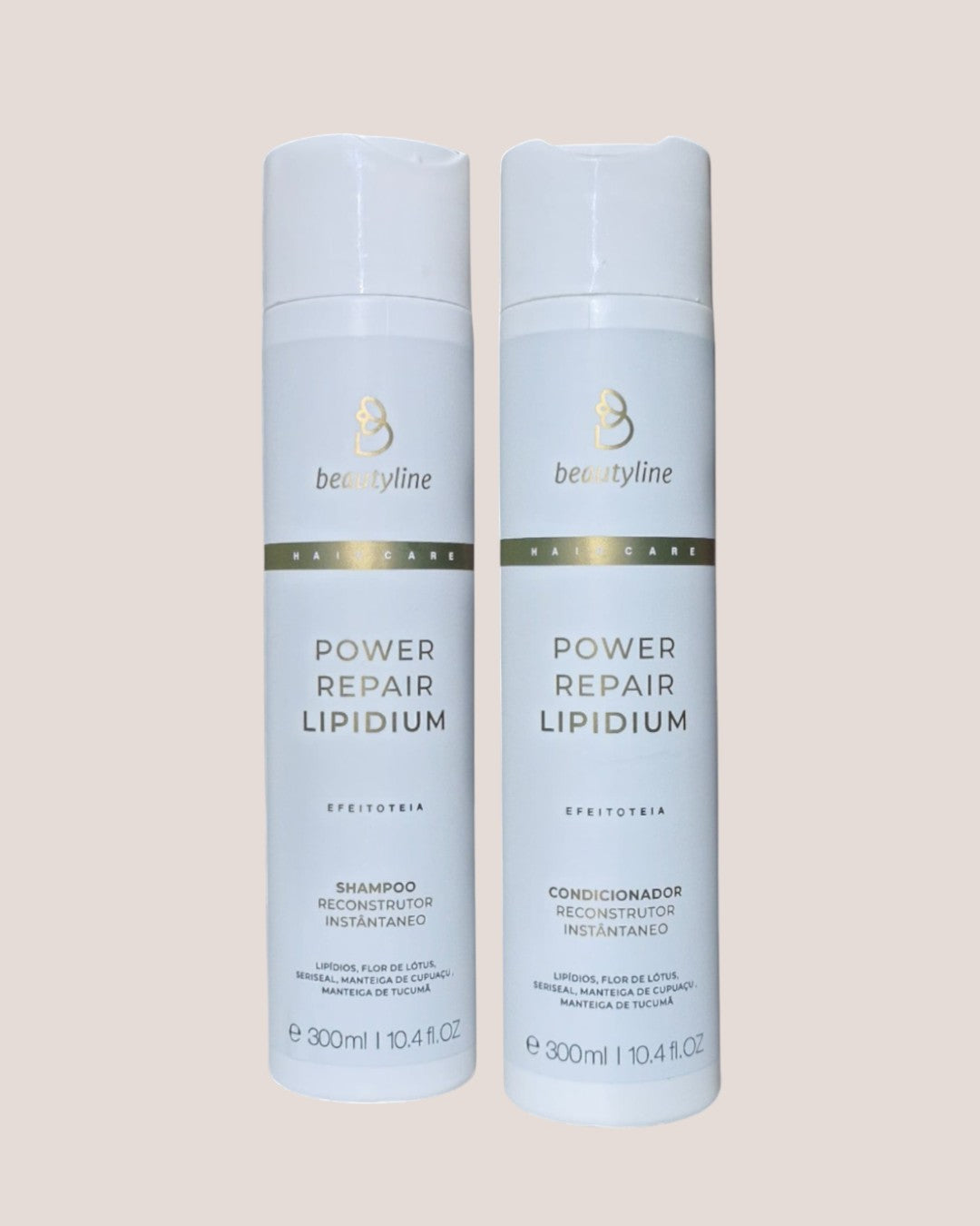 Kit Shampoo e Condicionador Power Repair Lipidium 300g