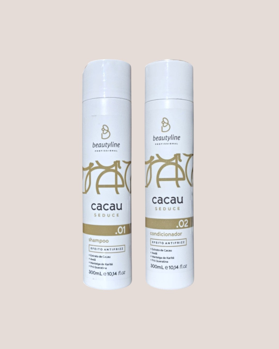 Kit Shampoo e Condicionador Cacau Seduce 300g